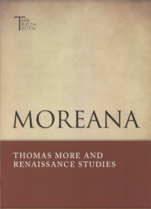 Moreana at Edinburgh University Press
