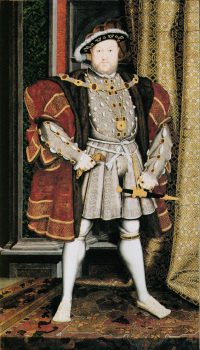 After Hans Holbein. Courtesy of Walker Art Gallery. Portrait of Henry VIII, c. 1545