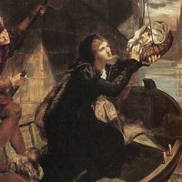 Painting by Lucy Maddox Brown, Private Collection. Courtesy of My Studios. mag-rescuing